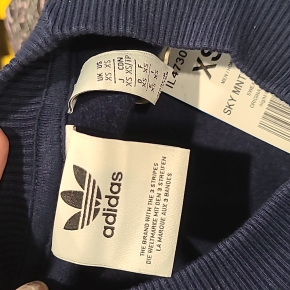 NWT Adidas sky mountain sweatshirt men's XS - Picture 11 of 11